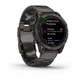 Смарт-годинник Garmin fenix 7 Sapph Sol, Carbon Gray DLC Ti w/DLC Ti Bracelet, GPS (010-02540-39) - изображение 3