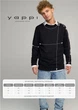 Світшот чоловічий OVERSIZE /no flis/ L Чорний (BSMB30010) - изображение 4