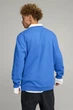 Світшот чоловічий OVERSIZE /no flis/ M Блакитний (BSMRB30011) - изображение 4