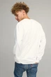 Світшот чоловічий OVERSIZE /no flis/ S Білий (BSMW30024) - зображення 3