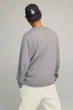 Світшот чоловічий OVERSIZE /no flis/ S сірий (BSMEG30025) - изображение 3
