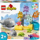 Zestaw klocków LEGO DUPLO Town Dzikie zwierzęta oceanów 32 elementy (10972) - obraz 1