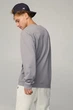 Світшот чоловічий OVERSIZE /no flis/ S сірий (BSMEG30028) - изображение 3