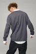 Світшот чоловічий OVERSIZE /no flis/ L Темно-сірий (BSMA30006) - изображение 3