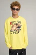 Світшот чоловічий OVERSIZE /no flis/ S Жовтий (BSMSY30057) - зображення 1