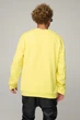Світшот чоловічий OVERSIZE /no flis/ M Жовтий (BSMSY30027) - зображення 4