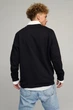 Світшот чоловічий OVERSIZE /no flis/ S Чорний (BSMB30013) - зображення 3