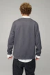 Світшот чоловічий OVERSIZE /no flis/ L Темно-сірий (BSMA30028) - изображение 3