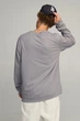 Світшот чоловічий OVERSIZE /no flis/ L сірий (BSMEG30011) - изображение 3
