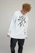 Світшот чоловічий OVERSIZE /no flis/ M Світло блакитний (BSMPS30002) - зображення 1