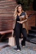 Fashions • Куртка женская Делла Fashions 48-52 шоколад (#405-ел) - изображение 3