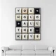 Картина Холстович The keys 50x65 см. Картина мотивацiйна для офісу, вітальні, спальні, інтер'єру - зображення 3