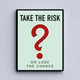 Картина Холстович Take the risk 110х150 см. Картина для офісу, вітальні, спальні, інтер'єру - зображення 5