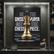 Картина Холстович Chess King Gold 110x150 см. Мотивацiйна картина для офісу, вітальні, спальні, інтер'єру - зображення 1