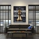 Картина Холстович Chess King Gold 110x150 см. Мотивацiйна картина для офісу, вітальні, спальні, інтер'єру - зображення 3