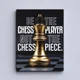 Картина Холстович Chess King Gold 110x150 см. Мотивацiйна картина для офісу, вітальні, спальні, інтер'єру - зображення 5