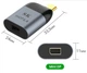 Адаптер, переходник Type-C to mini DisplayPort для передачи видео, OEM UC2MDP-01 для компьютера, смартфона, телевизора - изображение 4