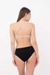 Женские бесшовные трусики-хипстер из микрофибры Giulia HIPSTER BRIEFS S/M Black, жіночі трусики, мікрофібра, щоденна білизна - изображение 4
