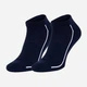 Набір чоловічих шкарпеток коротких HEAD Performance Sneaker 791018001-007 43-46 (2 пари) Темно-синій (8720245181846) - зображення 2