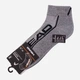Набор мужских носков коротких HEAD Qperformance Quarter 791019001-008 39-42 (2 пары) Серый (8720245182010) - изображение 5
