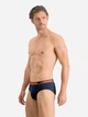 Набор трусов-слипы мужской HEAD Boxer Brief 100001753-003 M 2 шт Синий с оранжевым (8720245174657) - изображение 4