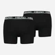 Набор трусов-боксеров мужских HEAD Basic Boxer 701202741-005 XL (2 шт) Черный (8720245174831) - изображение 2