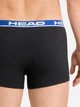 Набор трусов-боксеров мужских HEAD Basic Boxer 701202741-008 L (2 шт) Черный с синим (8720245174923) - изображение 7
