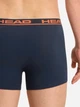 Набор трусов-боксеров мужских HEAD Basic Boxer 701202741-010 XL 2 шт Темно-синий с оранжевым (8720245175012) - изображение 6