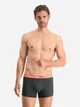 Набор трусов-боксеров мужских HEAD Basic Boxer 701202741-011 M 2 шт Серый/Черный (8720245175043) - изображение 2