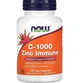 Витамин C NOW Foods C-1000 Zinc 15 mg Immune 90 Veg Caps - изображение 1