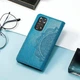 Чехол Vintage для Xiaomi Redmi Note 11 / Note 11S книжка кожа PU голубой - изображение 6