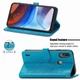 Чехол Vintage для Motorola Moto E7i / E7 Power / E7i Power книжка кожа PU с визитницей голубой - изображение 4