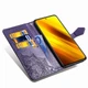 Чехол Vintage для Xiaomi Poco X3 / X3 Pro книжка кожа PU с визитницей фиолетовый - изображение 8