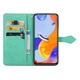 Чехол Vintage для Xiaomi Redmi Note 11 / Note 11S книжка кожа PU бирюзовый - изображение 3