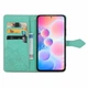 Чехол Vintage для Xiaomi Redmi Note 10 Pro книжка кожа PU с визитницей бирюзовый - изображение 3