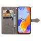 Чехол Vintage для Xiaomi Redmi Note 11 / Note 11S книжка кожа PU серый - изображение 3