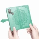 Чехол Vintage для Motorola Moto G30 книжка кожа PU с визитницей бирюзовой - изображение 5