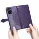 Чехол Vintage для Xiaomi Redmi Note 10 / Note 10s книжка кожа PU с визитницей фиолетовый - изображение 5