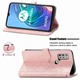 Чехол Vintage для Motorola Moto G30 книжка кожа PU с визитницей розовый - изображение 4