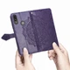Чехол Vintage для Motorola Moto E7i / E7 Power / E7i Power книжка кожа PU с визитницей фиолетовый - изображение 6