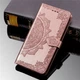 Чехол Vintage для Xiaomi Poco X3 / X3 Pro книжка кожа PU с визитницей розовый - изображение 10