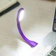 Портативный гибкий usb светильник LED Light розовый - изображение 2