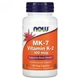 Витамин K NOW Foods Vitamin K-2 (MK7) 100 mcg 120 Veg Caps - изображение 1