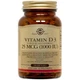Витамин D Solgar Vitamin D3 (Cholecalciferol) 1000 IU 100 Softgels - изображение 1