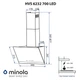 Вытяжка MINOLA HVS 6232 WH/INOX 700 LED - изображение 13