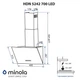 Вытяжка MINOLA HDN 5242 BL 700 LED - изображение 11