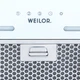 Витяжка повновбудована WEILOR PBS 52300 GLASS WH 1000 LED Strip - изображение 7