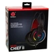 Игровые наушники гарнитура Fantech HG20 с микрофоном для компьютера и ноутбука с подсветкой - изображение 3