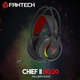 Игровые наушники гарнитура Fantech HG20 с микрофоном для компьютера и ноутбука с подсветкой - изображение 10