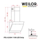 Витяжка Weilor PDL 62304 BL 1100 LED Strip - зображення 16